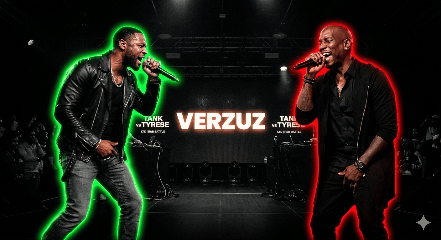 This face-off between Tank and Tyrese is actually happening!